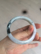 Load image into Gallery viewer, 58.8mm Certified Type A 100% Natural green purple jadeite jade bangle AM30-2407