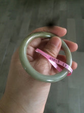 Load image into Gallery viewer, 48-53 mm Type A 100% Natural light green Jadeite Jade bangle group girl/small adult hand Z45