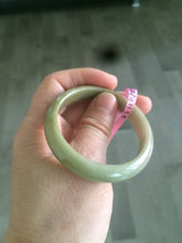 Load image into Gallery viewer, 48-53 mm Type A 100% Natural light green Jadeite Jade bangle group girl/small adult hand Z45