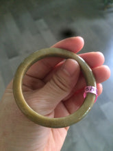 Load image into Gallery viewer, 48-53 mm Type A 100% Natural light green Jadeite Jade bangle group girl/small adult hand Z45