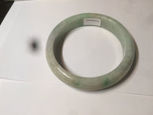 Load image into Gallery viewer, 56mm certified Type A 100% Natural sunny green/yellow Jadeite Jade bangle AR15-2704