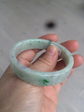 Load image into Gallery viewer, 50.5mm Certified type A 100% Natural sunny green/purple Jadeite Jade bangle L102-7278