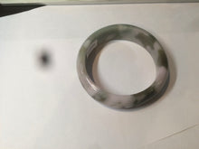 Load image into Gallery viewer, 51.5mm certified Type A 100% Natural green/purple/brown Jadeite Jade bangle N99-3774