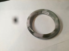 Load image into Gallery viewer, 51.5mm certified Type A 100% Natural green/purple/brown Jadeite Jade bangle N99-3774