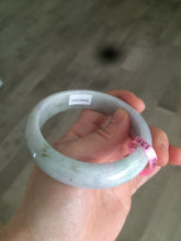 Load image into Gallery viewer, 57.9mm certified light green/purple jadeite bangle X52-5932