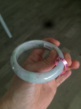 Load image into Gallery viewer, 57.9mm certified light green/purple jadeite bangle X52-5932