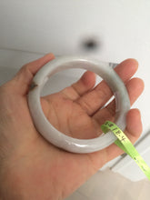 Load image into Gallery viewer, 58.5mm Certified Type A 100% Natural light green/red jadeite jade bangle AD3-3048