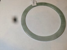 Load image into Gallery viewer, 57.5mm Certified Type A 100% Natural icy light green super thin style Jadeite bangle L137-8304