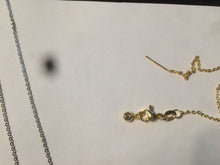 Load image into Gallery viewer, 100% natural icy watery jadeite jade Initial letter B pendant necklace Y123