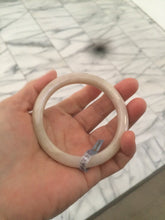 Load image into Gallery viewer, 56.5mm certified 100% natural green/white/yellow/purple jadeite jade bangle AK2-2480