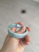 Load image into Gallery viewer, 52.5mm certified Type A 100% Natural s dark green/purple square Jadeite Jade bangle AF76-0402