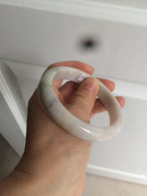 Load image into Gallery viewer, 59mm certified 100% natural green/purple/yellow jadeite jade bangle AD88-7516