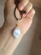 Load image into Gallery viewer, 100% natural type A jadeite jade Willow leaves pendants AB72