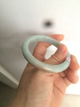 Load image into Gallery viewer, 51.2mm certificated Type A 100% Natural light green/blue/red Jadeite Jade bangle C4804