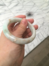 Load image into Gallery viewer, 55.7mm Certified Type A 100% Natural sunny green Jadeite Jade bangle A65-3328