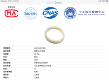 Load image into Gallery viewer, 48mm Certified Type A 100% Natural icy watery light green/yellow/purple oval Jadeite Jade bangle AM28-5091