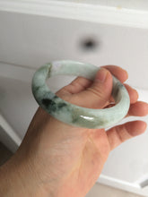 Load image into Gallery viewer, 55.6mm Certified type A 100% Natural green Jadeite bangle AD83-3514