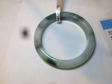 Load image into Gallery viewer, 54mm Certificated sunny green jadeite jade bangle AS11-0444