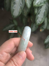 Load image into Gallery viewer, 50.5mm Certified Type A 100% Natural light green Jadeite Jade bangle AB46-0784
