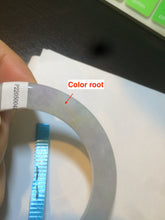 Load image into Gallery viewer, 53mm Certified type A 100% Natural green purple Jadeite Jade bangle AJ54-4581