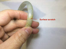 Load image into Gallery viewer, 54.7mm Certificated Type A 100% Natural yellow oval jadeite jade bangle AC37-8526