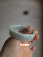 Load image into Gallery viewer, 51.7mm Certified type A 100% Natural sunny green Jadeite Jade bangle AM32-7276