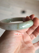 Load image into Gallery viewer, 58.5mm 100% natural certified green/white/red jadeite jade bangle AT40-8940