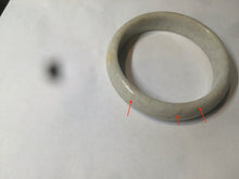 Load image into Gallery viewer, 55.4mm Type A 100% Natural beige Jadeite Jade bangle GC17 (add on item)