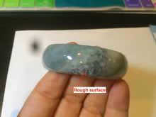 Load image into Gallery viewer, 51.5mm certified 100% natural Type A green/yellow oval jadeite jade bangle S30-1037