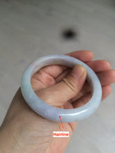 Load image into Gallery viewer, 53.5mm 100% natural certified yellow/green/purple (福禄寿)jadeite jade bangle K91-1015