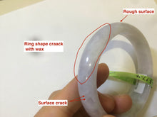 Load image into Gallery viewer, 55.9mm certified 100% natural green/white/purple jadeite jade bangle Z69-5705