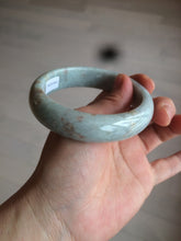 Load image into Gallery viewer, 58.8mm certified 100% natural Type A  green/blue/purple/brown jadeite jade bangle W83-9905