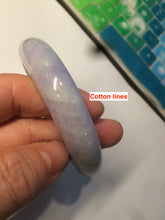 Load image into Gallery viewer, 57.5mm Certified Type A 100% Natural green purple jadeite jade bangle AM27-2119