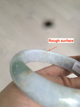 Load image into Gallery viewer, 55.5mm Certified 100% natural Type A green/purple/red (福禄寿)jadeite jade bangle AJ60-9898