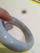 Load image into Gallery viewer, 54.8mm certified type A 100% Natural light green Jadeite Jade bangle  X16-5610