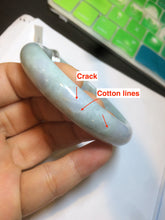 Load image into Gallery viewer, 57.6mm Certificated Type A 100% Natural green/purple/yellow jadeite jade bangle H145-9916