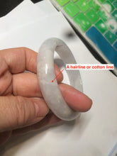 Load image into Gallery viewer, 59.4mm Certified 100% natural Type A light green/purple jadeite jade bangle AR34-6568