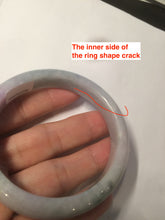 Load image into Gallery viewer, 54.5mm certified Type A 100% Natural green/purple/white  jadeite jade bangle AB69-9790