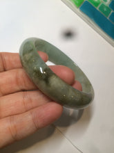 Load image into Gallery viewer, 56.8mm certified Type A 100% Natural green/brown/black Jadeite Jade bangle AR14-4311
