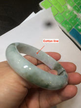 Load image into Gallery viewer, 55.6mm Certified type A 100% Natural green Jadeite bangle AD83-3514
