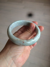 Load image into Gallery viewer, 58.8mm certified 100% natural Type A  green/blue/purple/brown jadeite jade bangle W83-9905