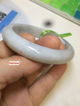 Load image into Gallery viewer, 58.5mm Certified Type A 100% Natural light green/red jadeite jade bangle AD3-3048