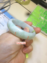 Load image into Gallery viewer, 50.5mm Certified Type A 100% Natural light green Jadeite Jade bangle AB46-0784
