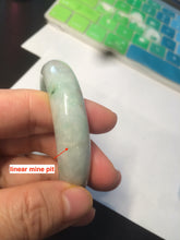Load image into Gallery viewer, 51.8mm Certified type A 100% Natural sunny green Jadeite Jade bangle E45-0216