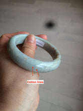 Load image into Gallery viewer, 58.8mm certified 100% natural Type A  green/blue/purple/brown jadeite jade bangle W83-9905