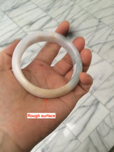 Load image into Gallery viewer, 57.8mm 100% certified natural light green/blue/yellow jadeite jade bangle S27-3228