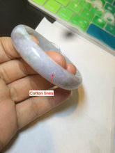 Load image into Gallery viewer, 54mm certified 100% natural Type A green/purple/yellow (Fu Lu Shou) jadeite jade bangle AH69-2634