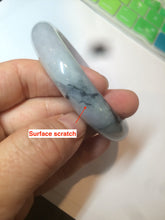 Load image into Gallery viewer, 58.8mm Certified Type A 100% Natural green purple jadeite jade bangle AM30-2407