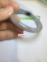 Load image into Gallery viewer, 57.5mm certified Type A 100% Natural light green/brown/purple/gray Z79-0253