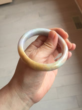 Load image into Gallery viewer, 55mm Certified type A 100% Natural light green/red/purple/yellow(FU Lu SHOU, 福禄寿) Jadeite bangle BS69-2537
